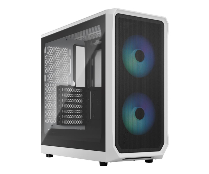 Obudowa do komputera Fractal Design Focus 2 RGB White TG Clear Tint